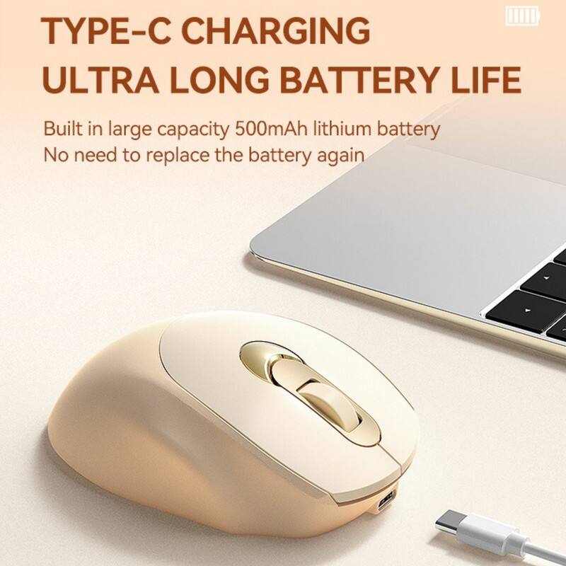 TYPE-C CHARGING  
ULTRA LONG BATTERY LIFE  

Built in large capacity 500mAh lithium battery  
No need to replace the battery again