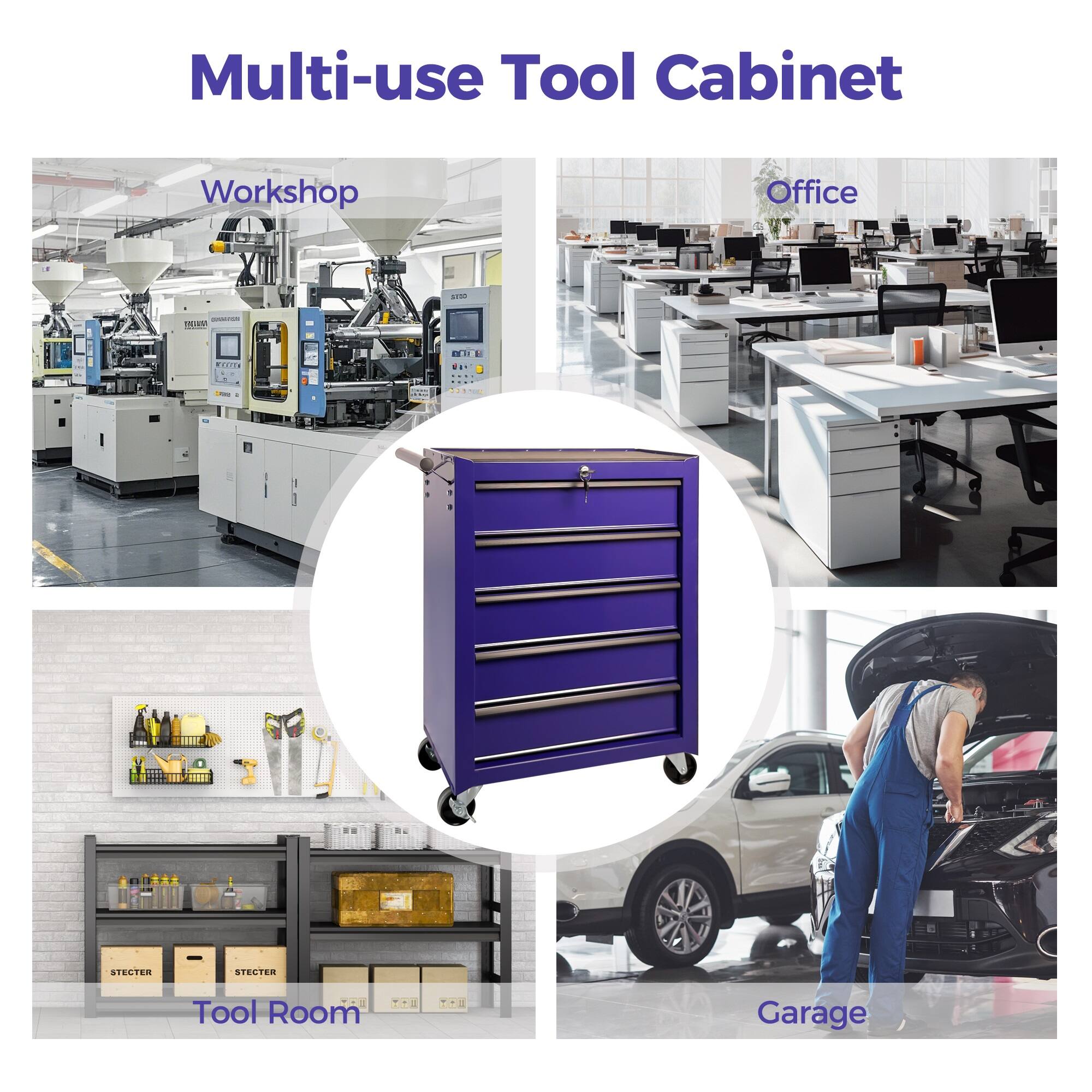 Multi-use Tool Cabinet

Workshop

Office

Tool Room

Garage