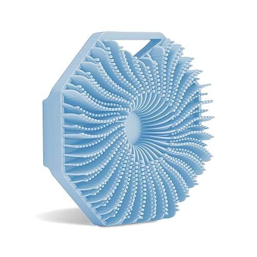 Front. DORLUKFU - ® Antimicrobial Silicone Body Scrubber, Exfoliating Body Scrubber for Sensitive Skin, Eco Friendly Shower Scrubber for.