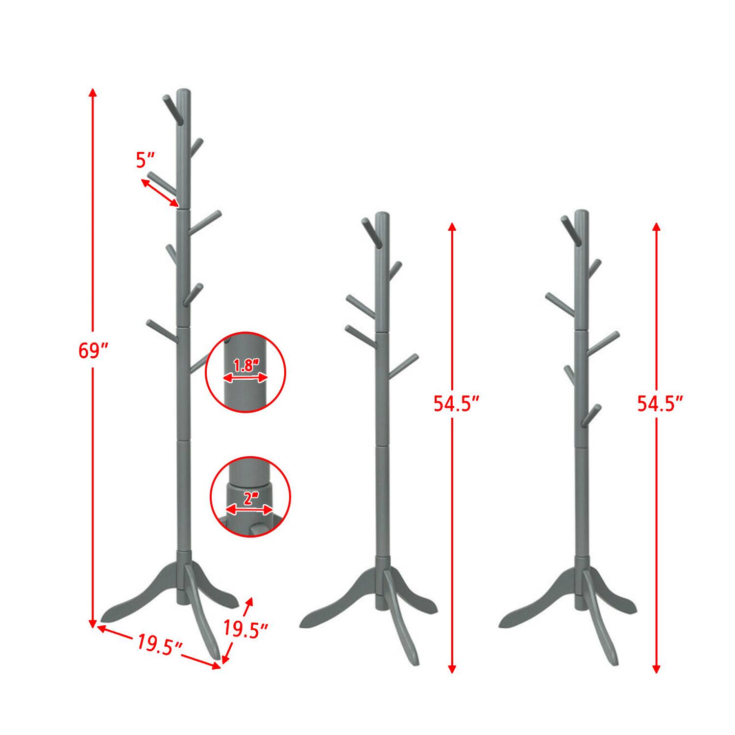 5" 69" 1.8" 54.5" 54.5" 2" 19.5" 19.5"