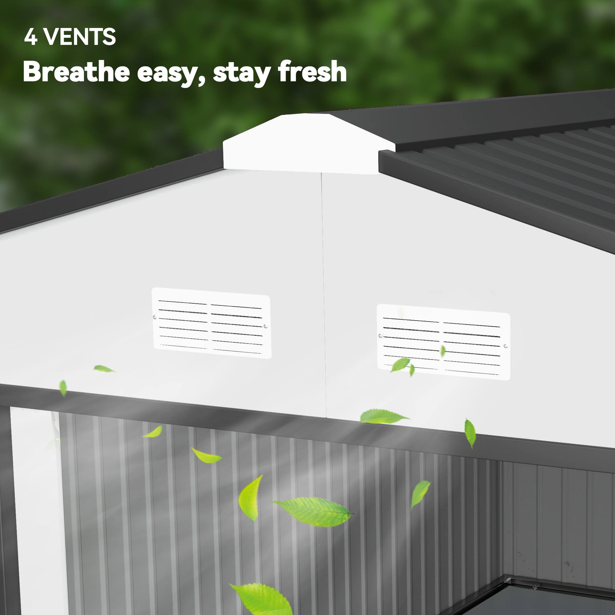 4 VENTS  
Breathe easy, stay fresh