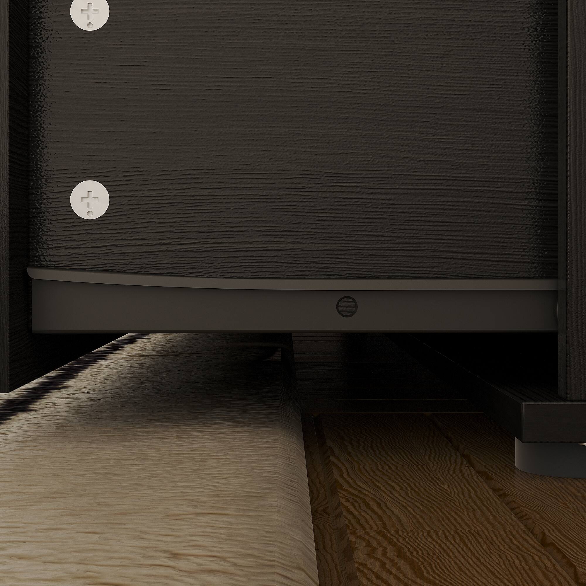 Alt View 5. FUFU & GAGA - FUFU&GAGA Horizontal Drawer Cabinet – Functional Storage Solution for Living Room & Study - Black.