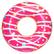 Front. Salus Brands, LLC - CocoNut Float: Pink Sprinkled & Glazed Donut - 48" Pool Ring Inflatable, Anti-Leak, Durable, Party Water Accessory.