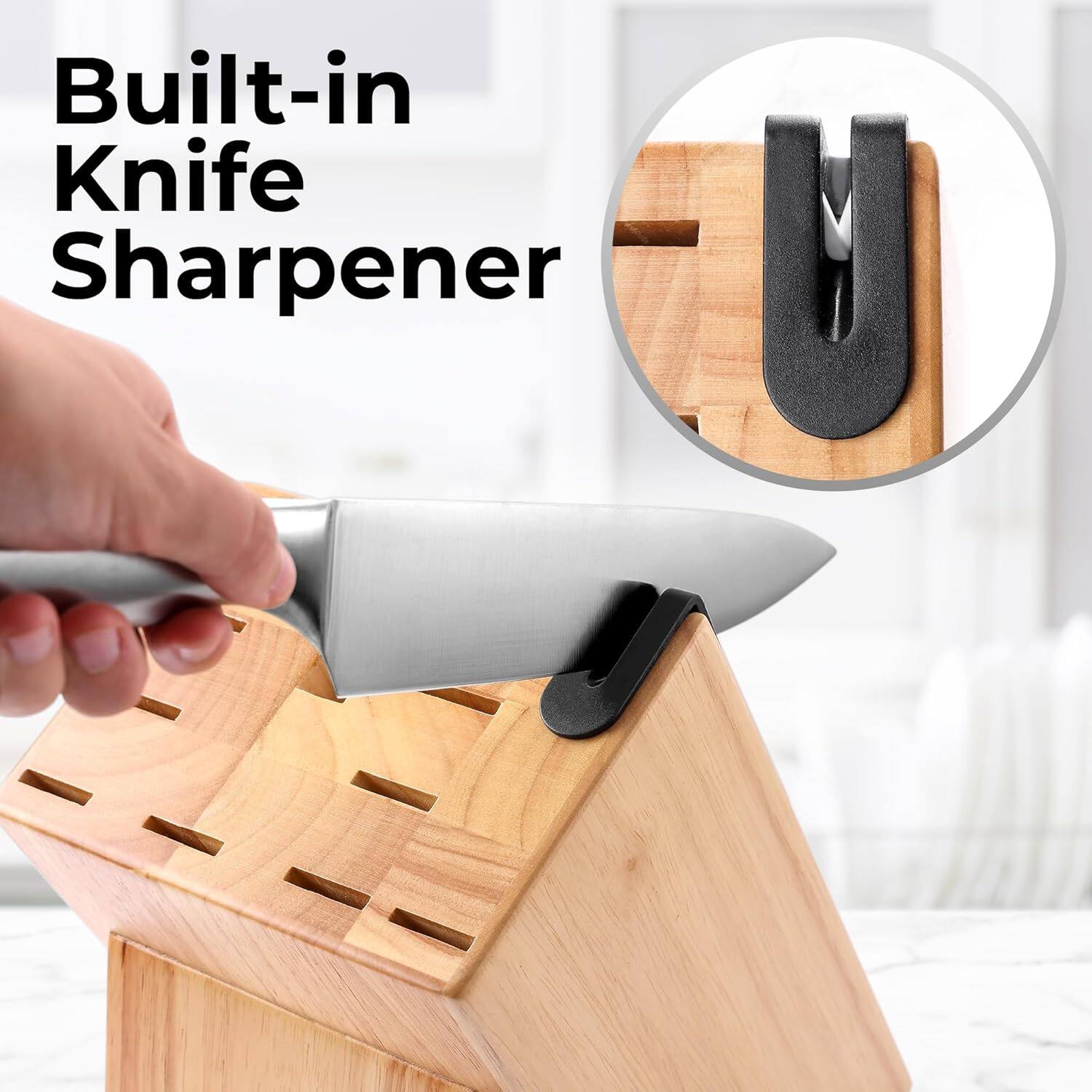 Built-in Knife Sharpener