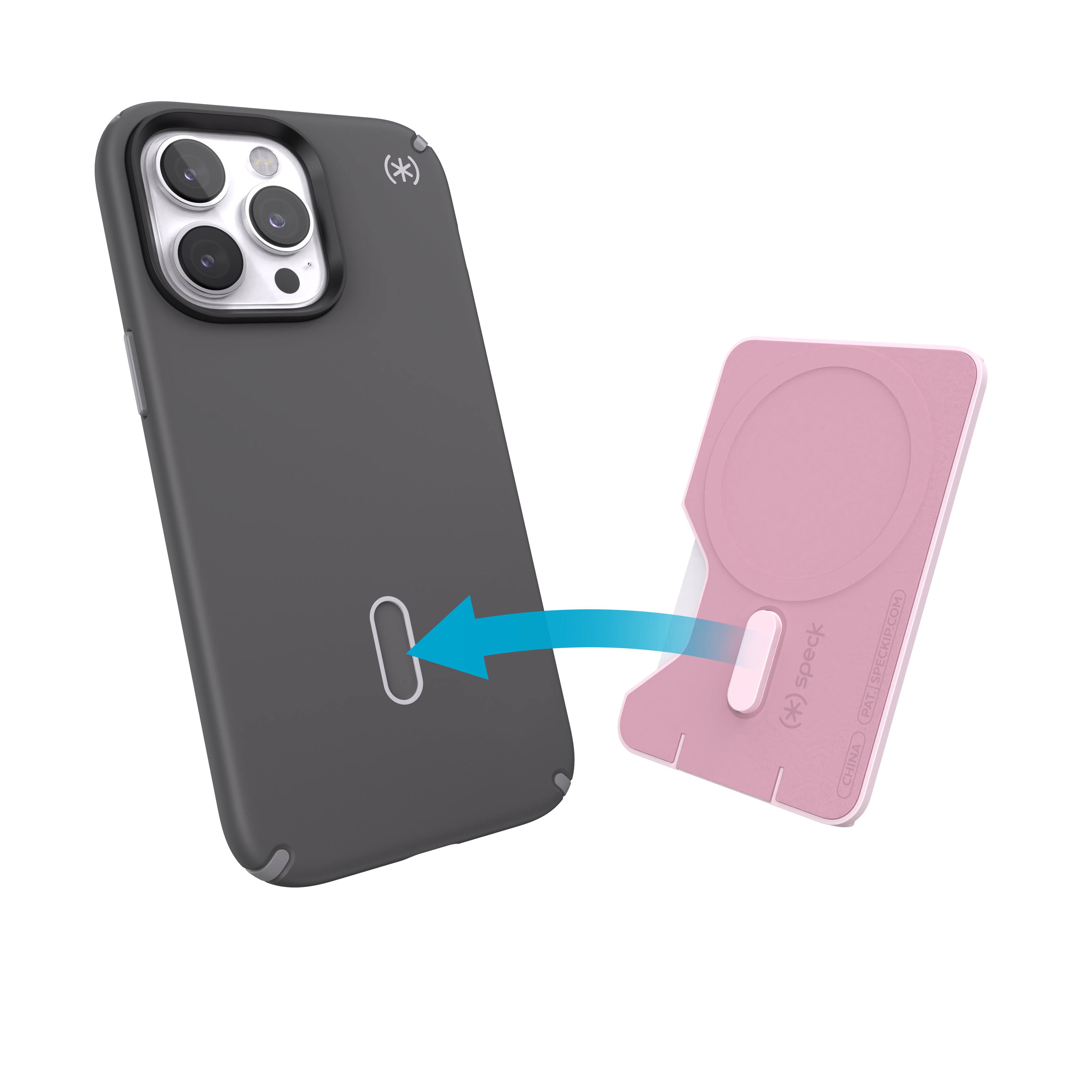 Alt View 12. Speck - ClickLock Wallet for Apple iPhones with MagSafe - Nimbus Pink.