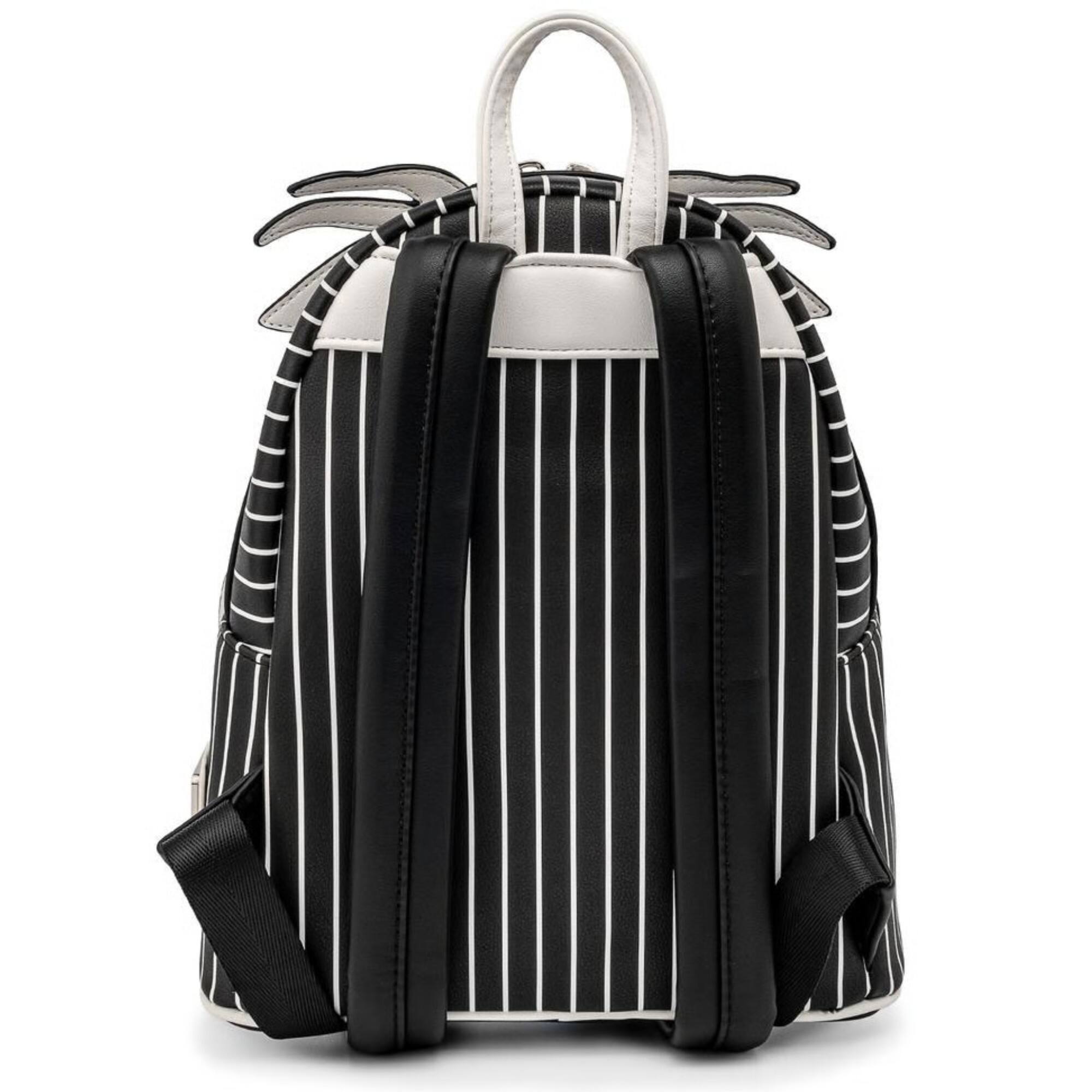 Alt View 3. Disney - Loungefly Disney Nightmare Before Christmas Headless Jack Skellington Double Strap Shoulder Bag - Multicolored.