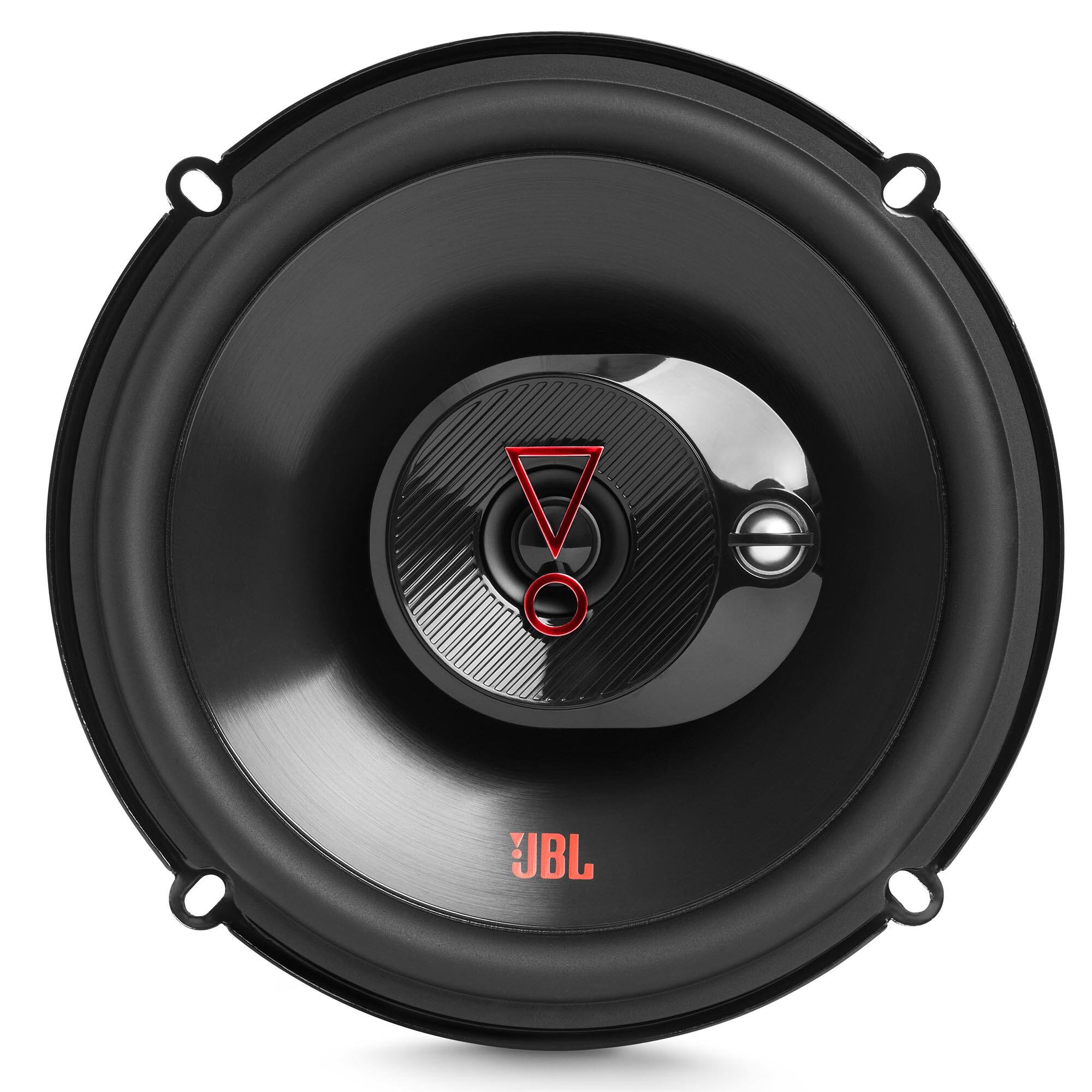 Alt View 1. JBL - JBL STAGE3 637F 6-1/2" Three-way Car Audio Speaker   No GRILL JBLSTAGE3637FAM - Black.