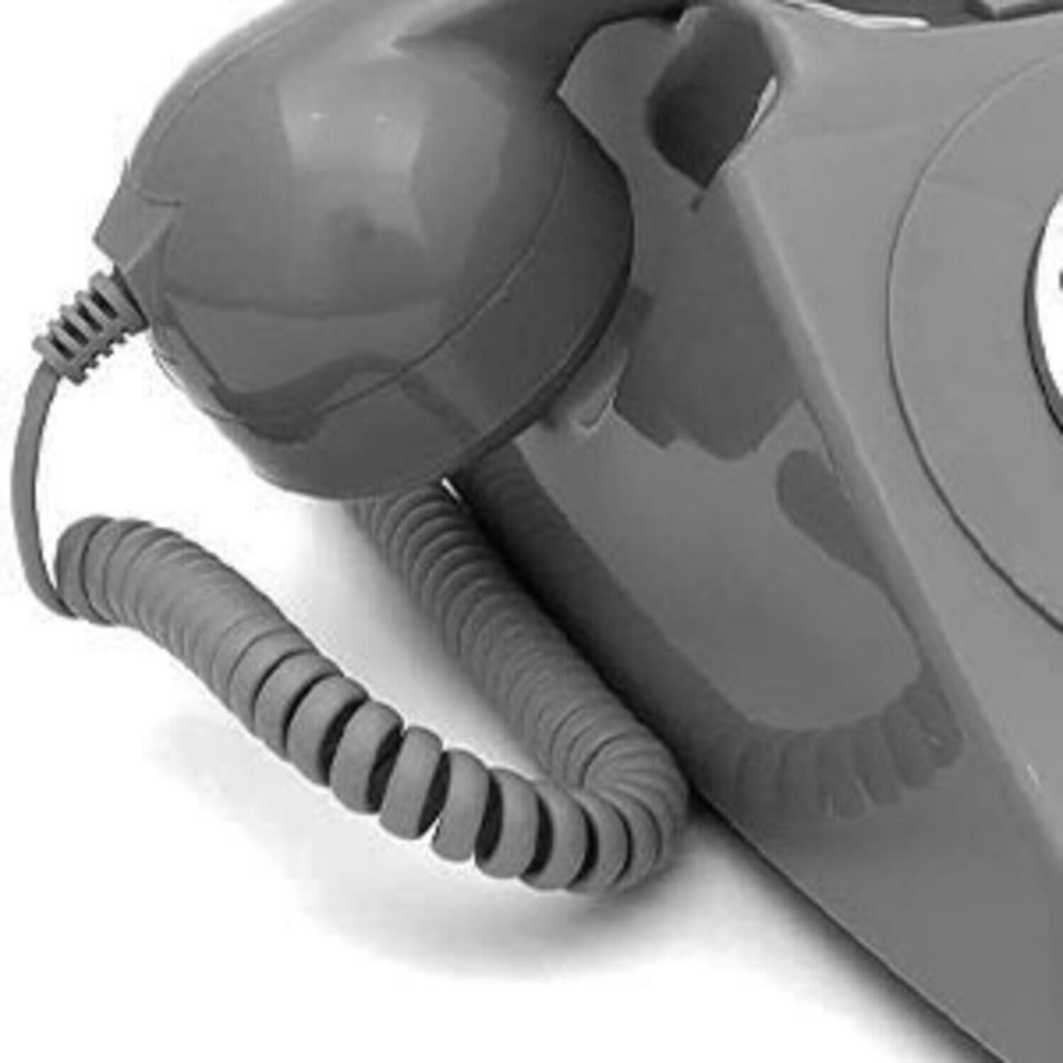 Alt View 4. PopMarket - GPO Retro GPO746DPBGY 746 Desktop Push Button Telephone - Grey   - MISC ACCESSORY - Gray.