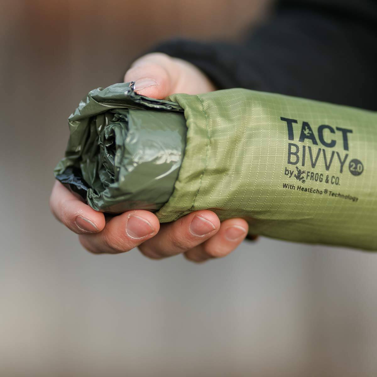 TACT BIVVY 2.0  
by FROG & CO.  
with HeatEcho® Technology