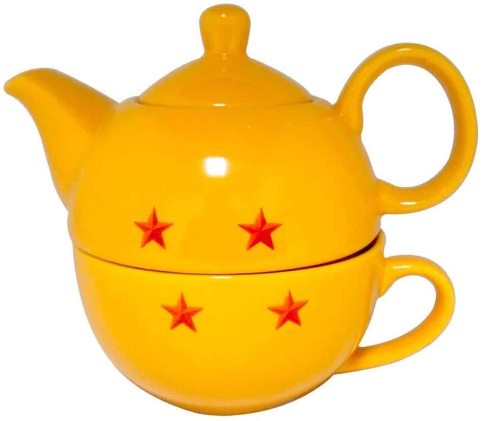 Just Funky - Dragon Ball Super Stackable 11oz Teapot and Cup Set - Yellow