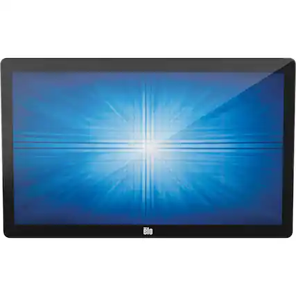 Front. ELO - 2702L 27 Touchscreen Monitor - Black.