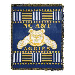 Northwest - North Carolina A&T Aggies Homage Jacquard Throw Blanket - Multicolor