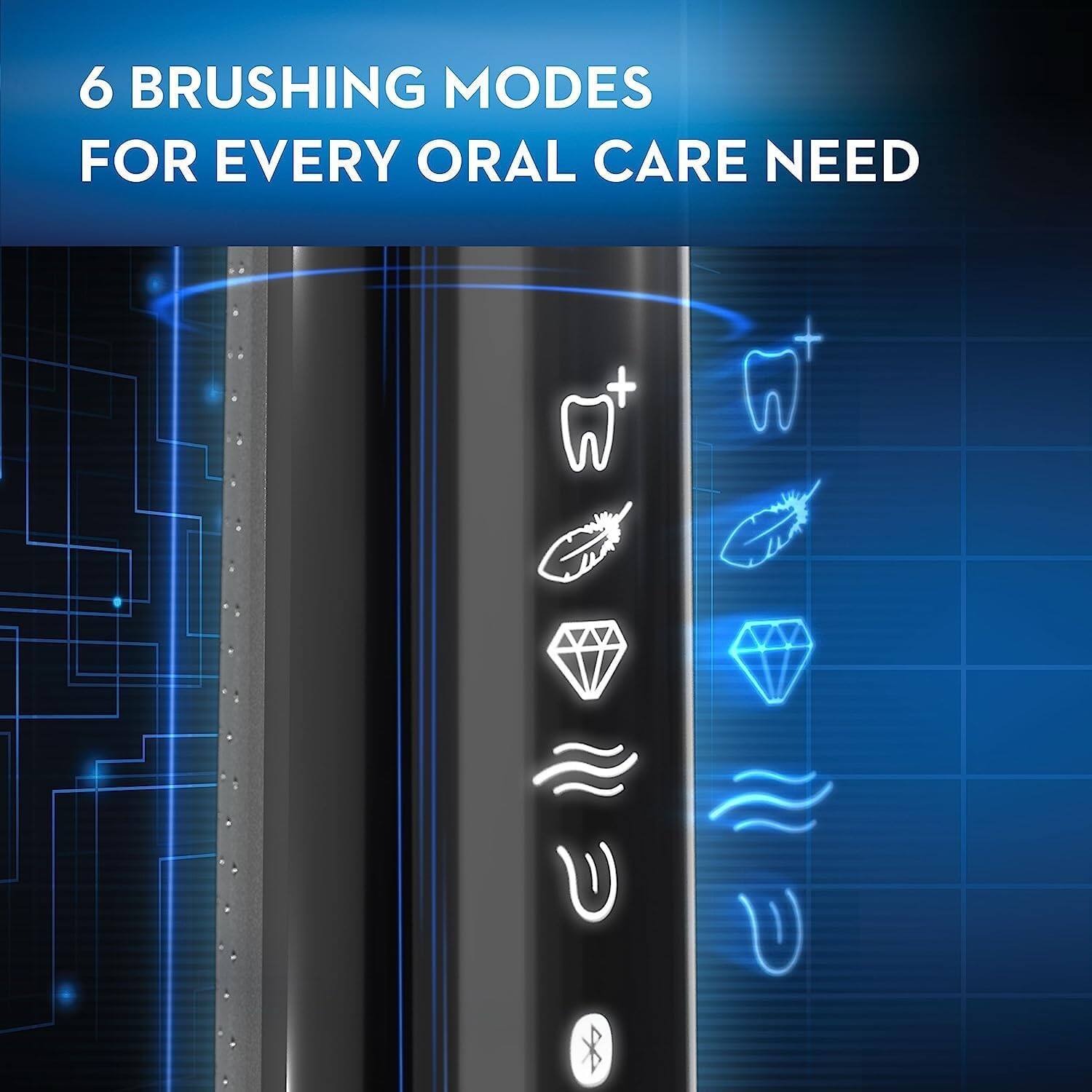 6 BRUSHING MODES FOR EVERY ORAL CARE NEED