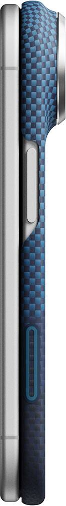 Left. Pitaka - Edge Case  for Apple iPhone Duo Back Cover - Over The Horizon.