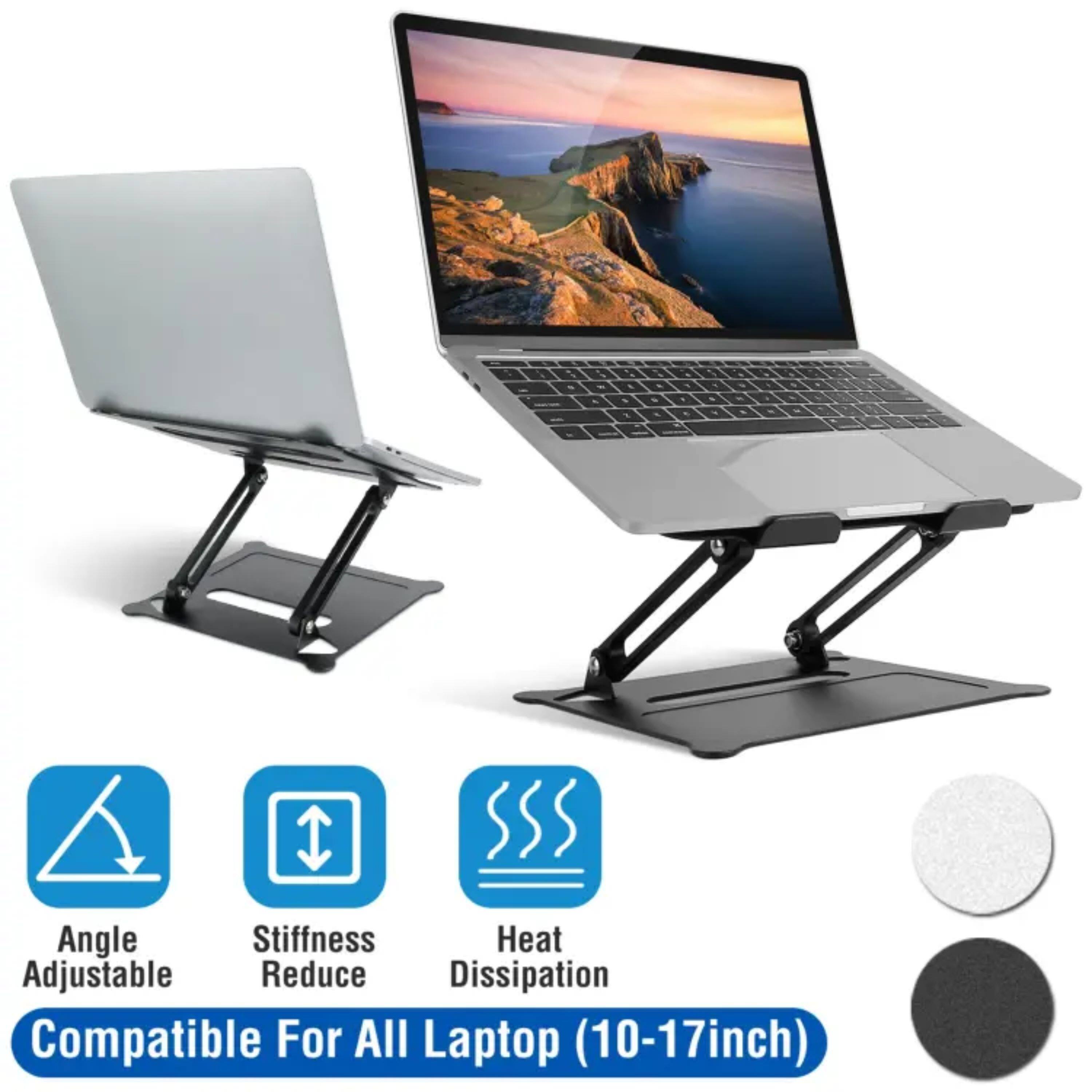 - Angle Adjustable
- Stiffness Reduce
- Heat Dissipation
- Compatible For All Laptop (10-17inch)