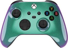 Custom Controllerzz - Custom Wireless Controller for Xbox Series X|S, Xbox One, & PC - Green & Purple Chameleon
