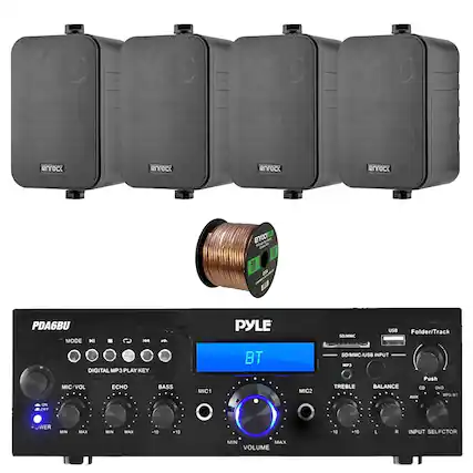 enrock enrock enrock enrock enrock
PDA6BU MODE HI C DIGITAL MP3 PLAY KEY MIC/VOL ECHO BASS MIC1 PYLE BT MIC2 USB Folder/Track SD/MMC /USB INPUT MP3 Push TREBLE BALANCE CO DVD MPS 7 AUX ON BLOFF JWER MIN MAX Mtitg MAX -10 10 NO N0 L R INPUT SEL FCTOR MIN MAX VOLUME