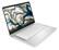 Left. HP - 14" Chromebook - Intel Celeron N4120 - 4GB Memory - 64GB eMMC - Ceramic white.