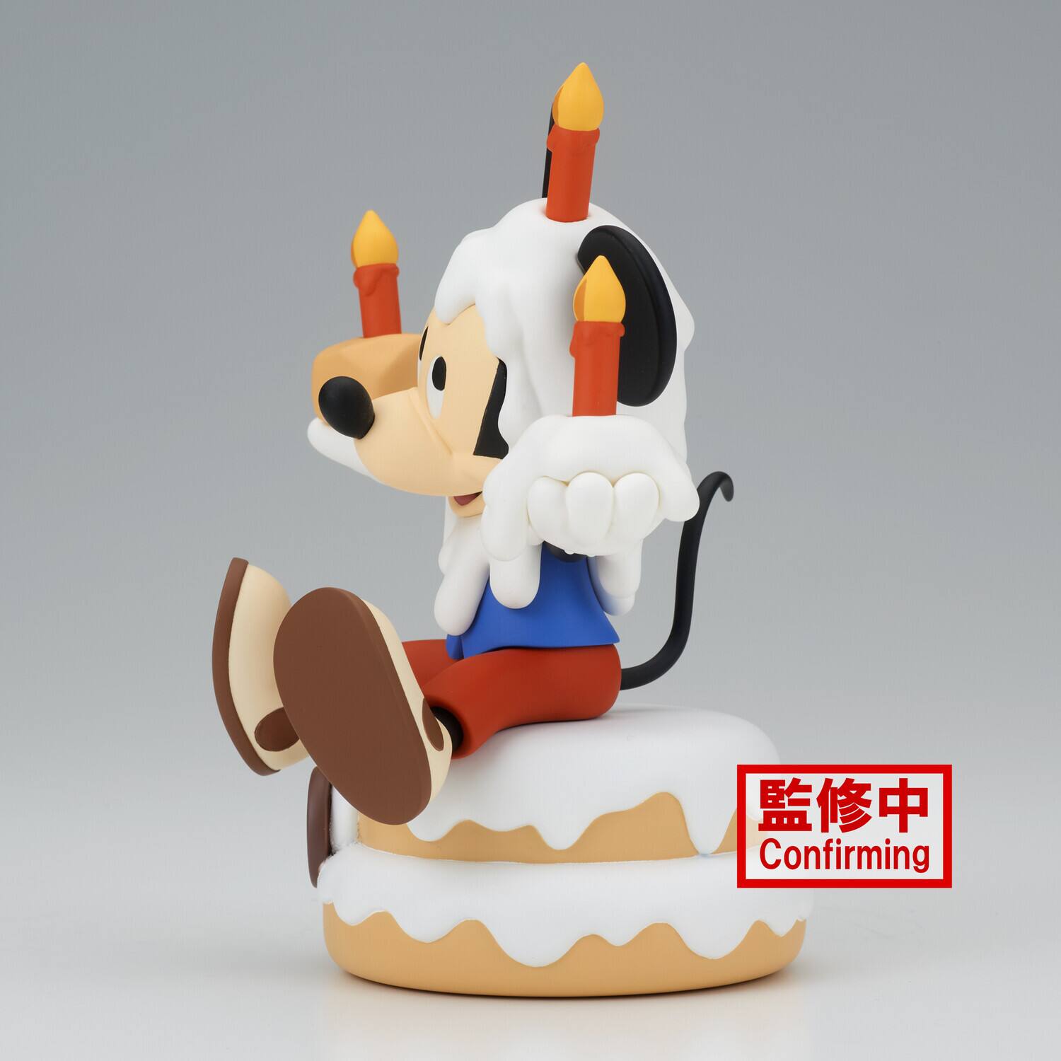 Alt View 1. PopMarket - BanPresto - Disney - Sofubi - Mickey Mouse Disney 100th Anniv. Version Statue   - Collectibles - Multicolor.