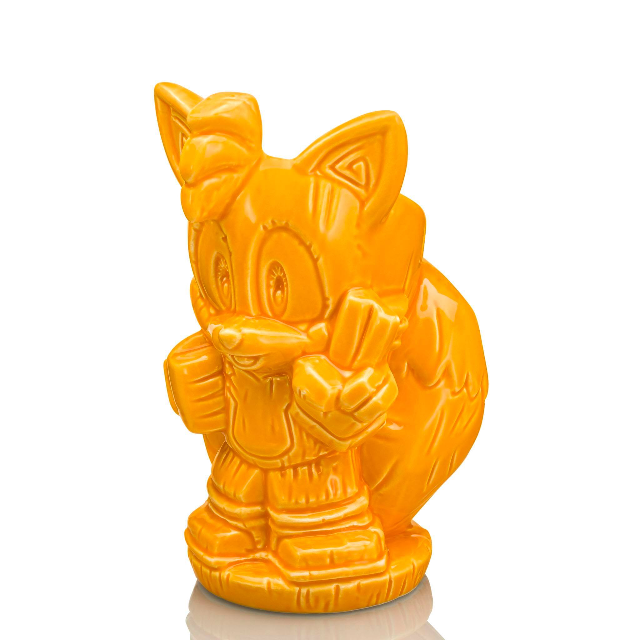 Alt View 10. ThinkGeek - Geeki Tikis Sonic The Hedgehog Tails Ceramic Mug | Holds 10 Ounces - Orange.