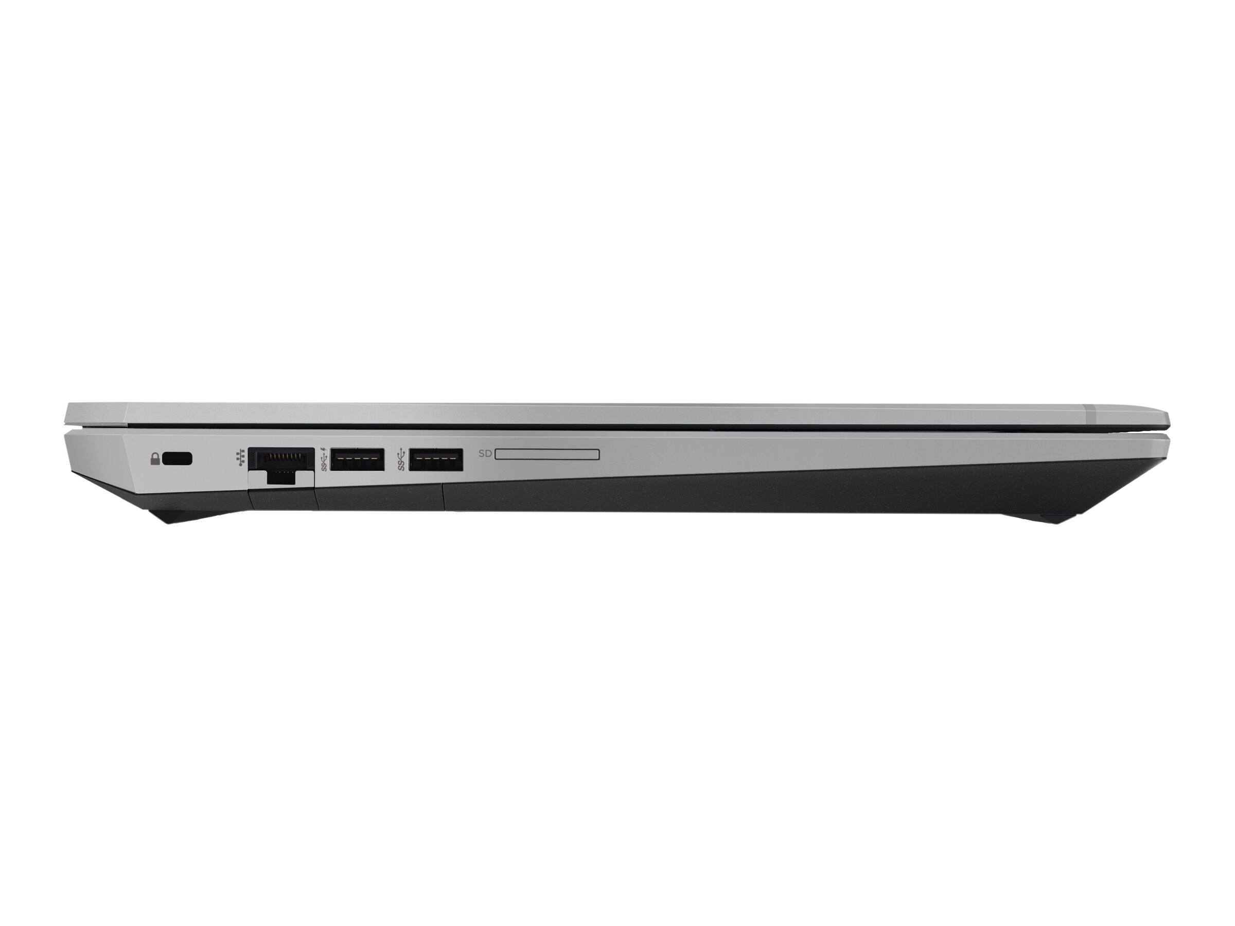 Alt View 4. HP - ZBook 15 G6 15.6" FHD Intel Core i7-9850H 2.6 GHz up to 4.6 GHz 32GB DDR4 256GB SSD Nvidia Quadro T1000 Windows 11 Pro - Gray.