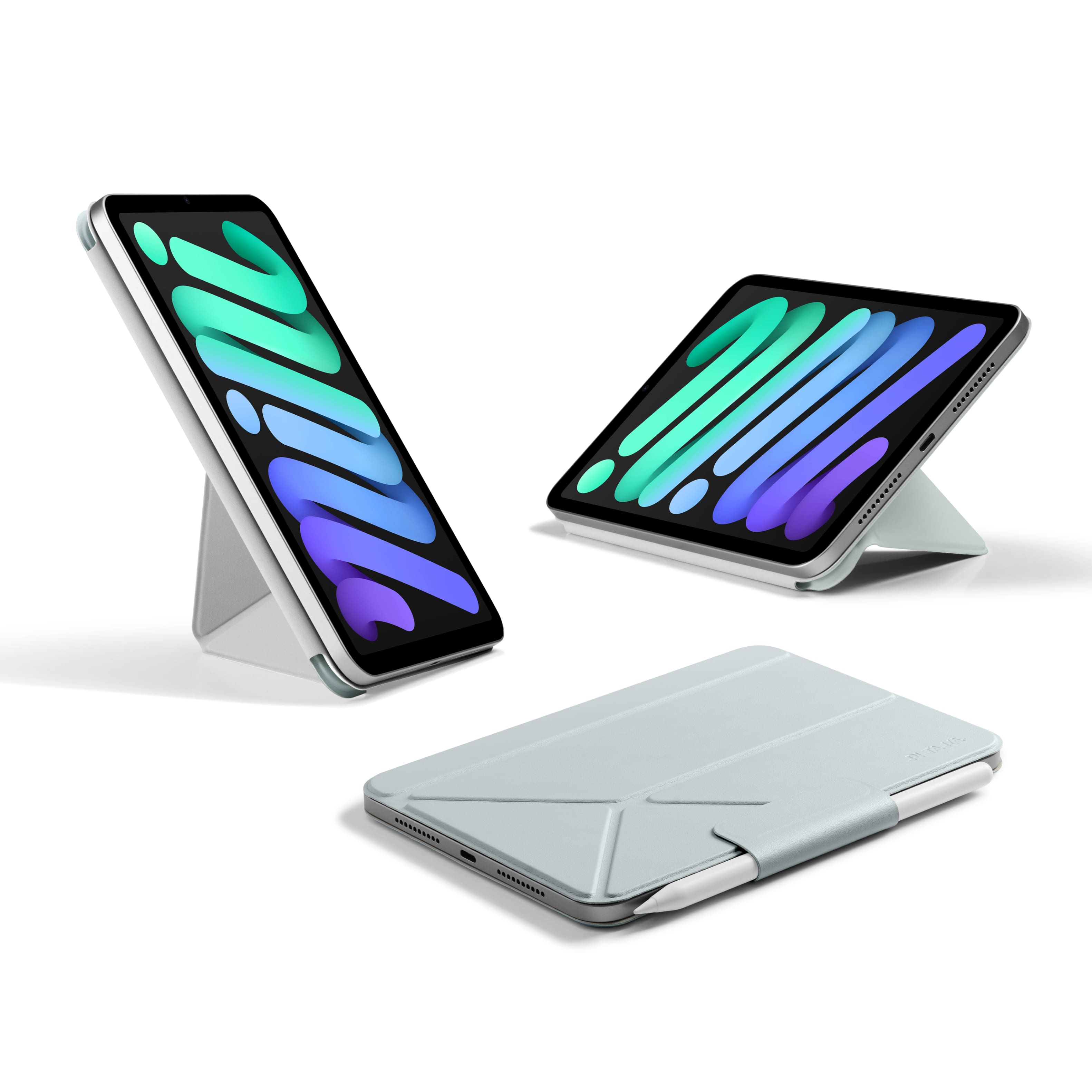 Pitaka - iPad mini A17 Pro Case, 5 Intuitive Angles, Portrait/Landscape iPad mini 7/6 Case with Pencil Holder, Auto Wake/Sleep - Light Blue price history on PriceWatchPro