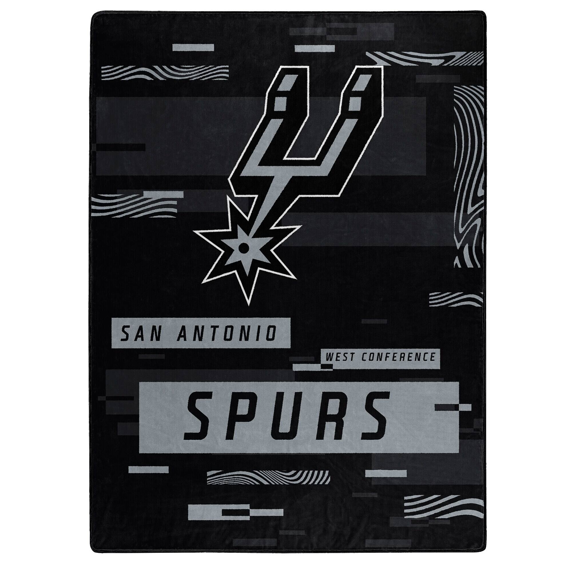 Northwest San Antonio Spurs Digitize Raschel Throw Blanket