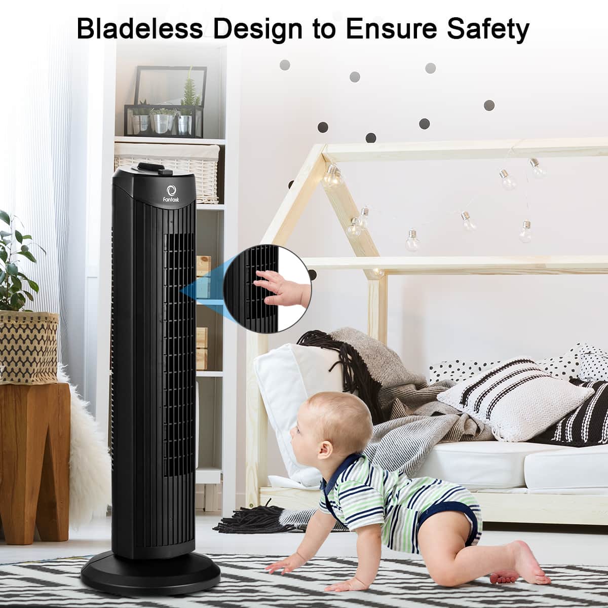 Bladeless Design to Ensure Safety
