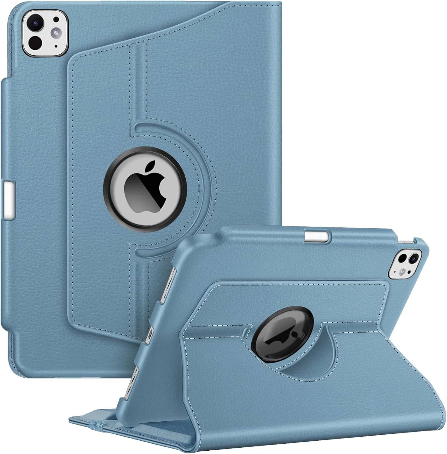 Fintie - Rotating Case for iPad Pro 11-inch (M5) 2025 / (M4) 2024 | Portrait & Landscape Viewing Swivel Smart Stand Cover - Ocean Blue price history on PriceWatchPro