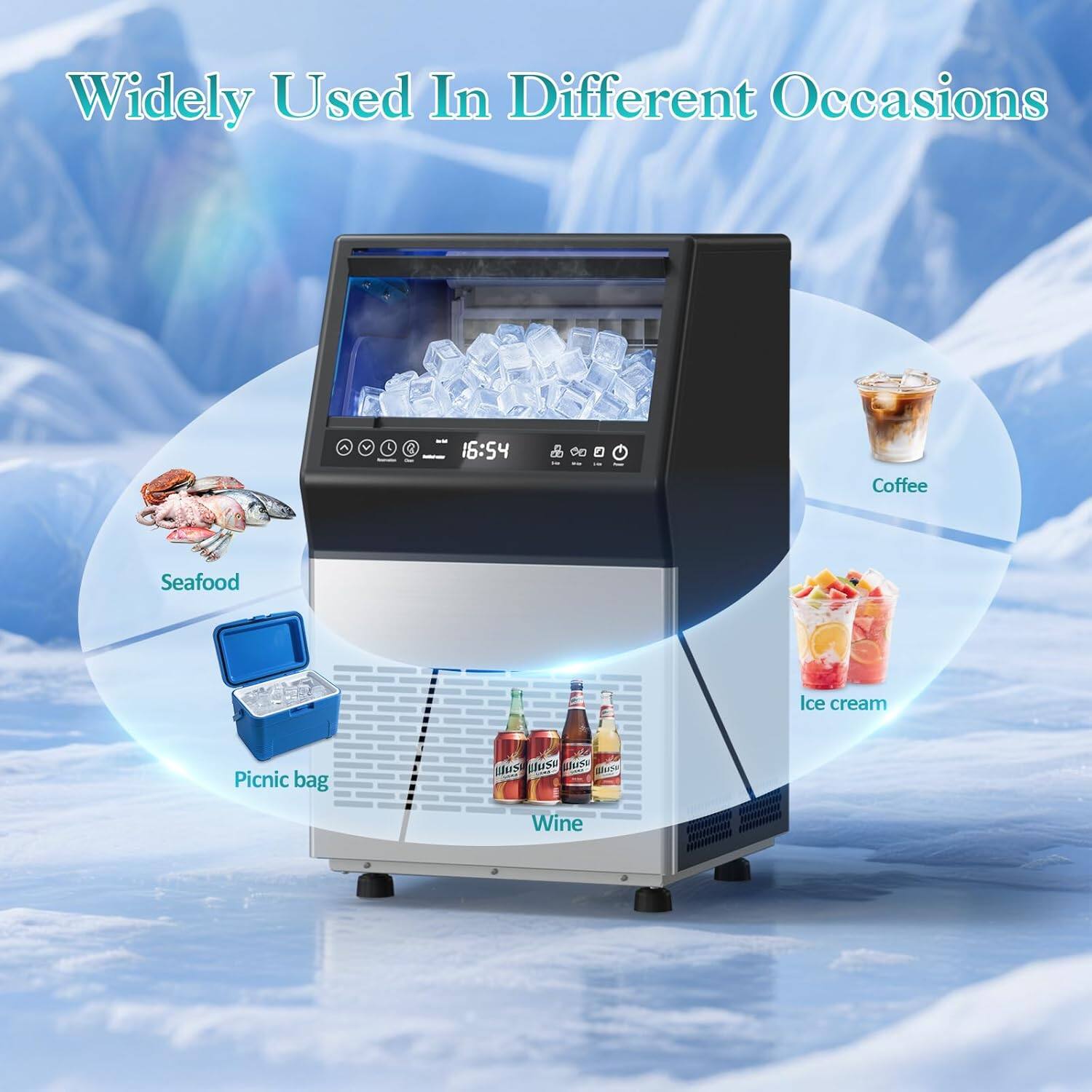 Widely Used In Different Occasions

- Coffee
- Seafood
- Ice cream
- Picnic bag
- Wine