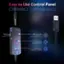 Easy to Use Control Panel: 3.5mm for laptop USB for desktop computer, fifine Mute switch + Microphone volume control - + 7.1 7.1 Surround Sound Mode, 7.1 Headphone volume control.