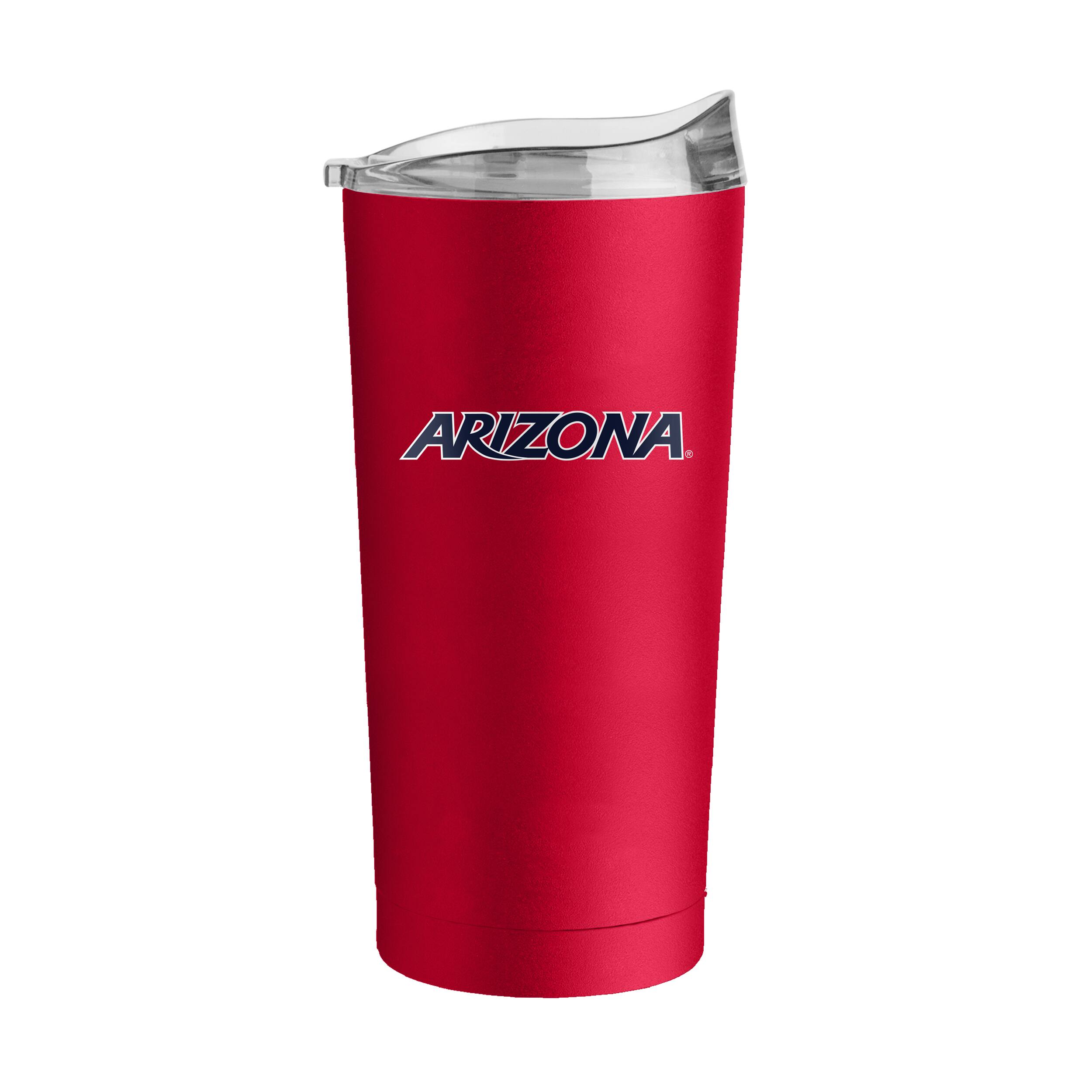 Alt View 1. Logo Brands - Arizona Wildcats 20oz. Flipside Powder Coat Tumbler - Multicolor.