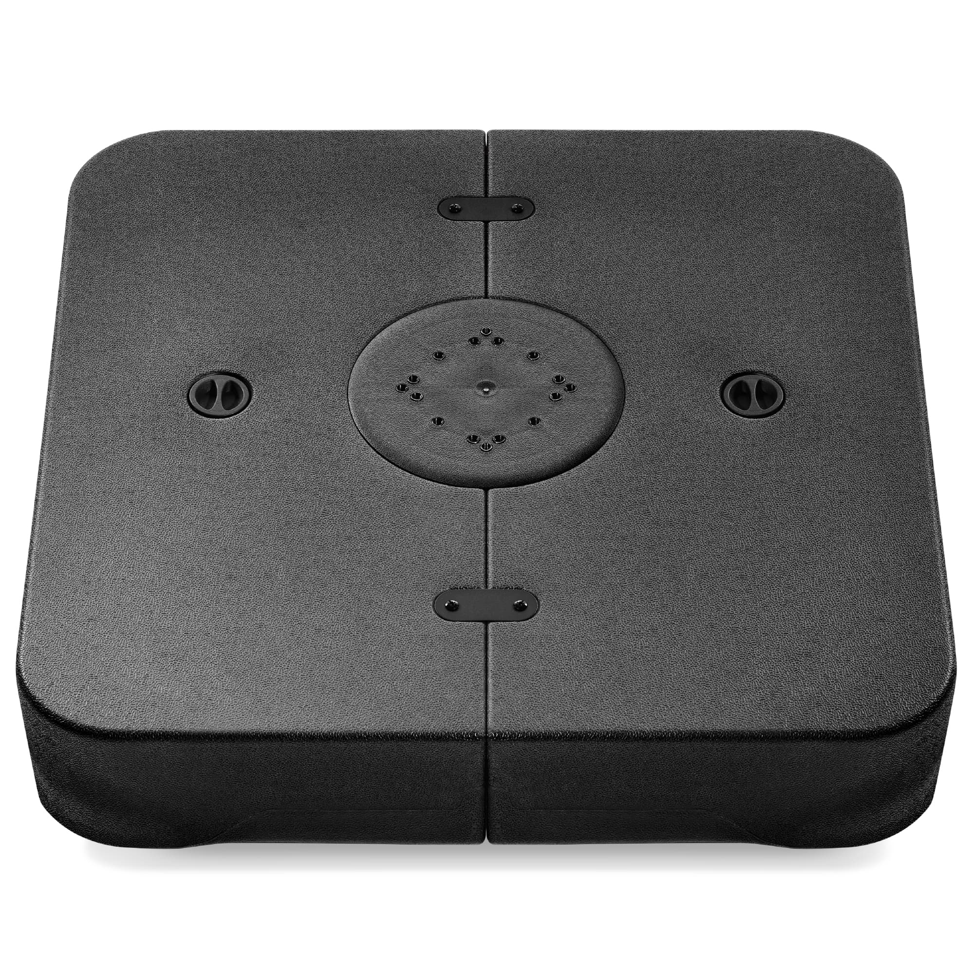 Front. Best Choice Products - Best Choice Products 330lb Capacity Fillable Heavy-Duty Outdoor Cantilever Umbrella Base w/ Easy-Fill Spouts - Black - Black.