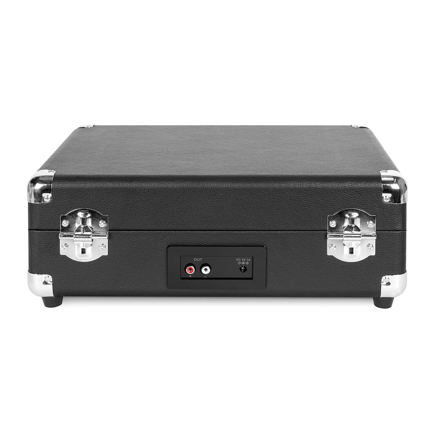 Alt View 15. Victrola - Journey+ Cassette Bluetooth Suitcase Record Player - Black.