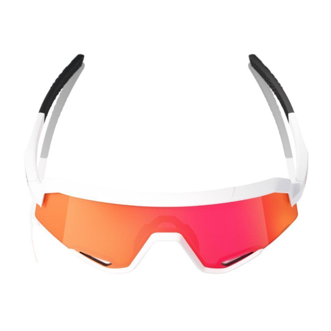 Back. 100% - SLENDALE - Soft tact White - HiPER Red Multilayer Mirror Lens - N/A.