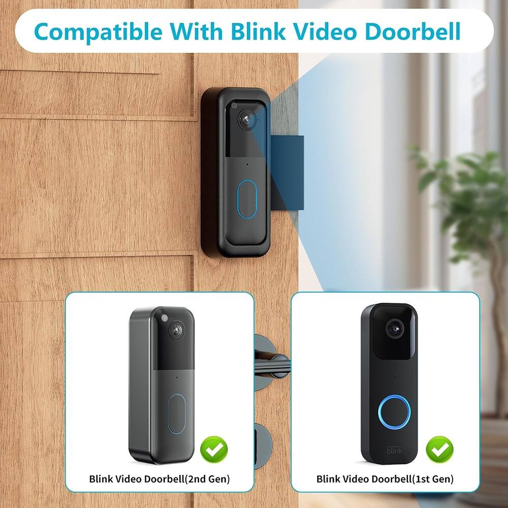 Compatible With Blink Video Doorbell

- Blink Video Doorbell (2nd Gen)
- Blink Video Doorbell (1st Gen)