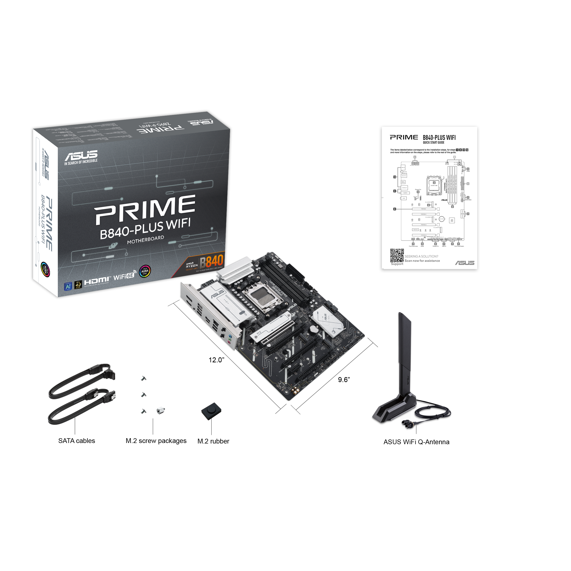 ASUS - Prime B84D-PLUS WIFI - I - Motherboard.