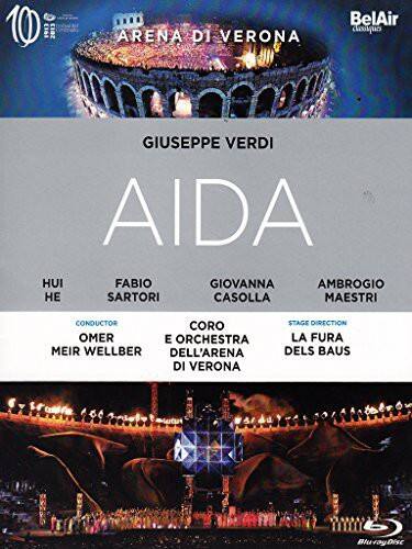 Front. Verdi - Aida   - BLU-RAY.