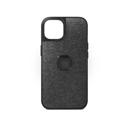Front. Peak Design - Peak Design Mobile Everyday Case iPhone 14 - Charcoal Gray - Charcoal Gray.