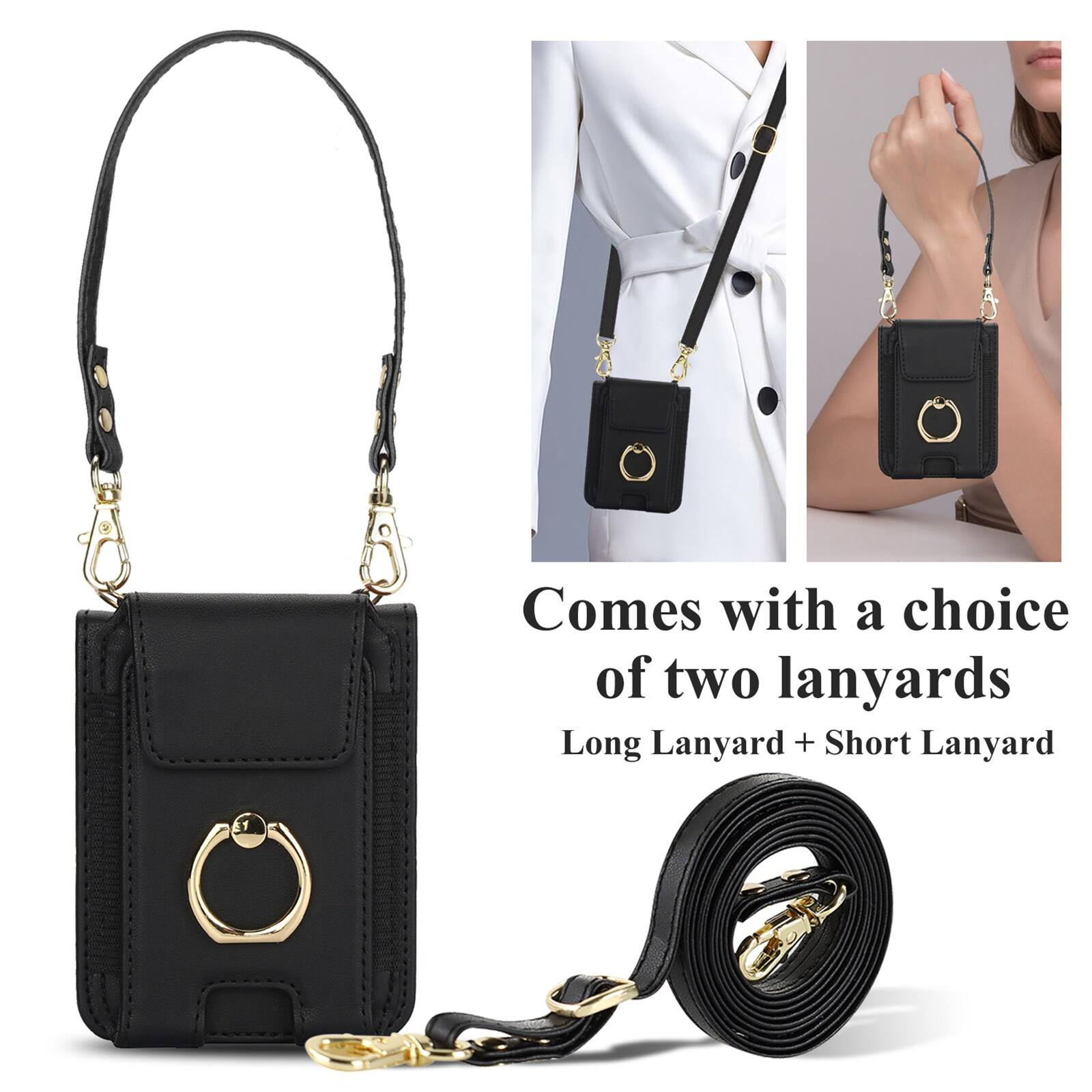 Comes with a choice of two lanyards  
Long Lanyard + Short Lanyard