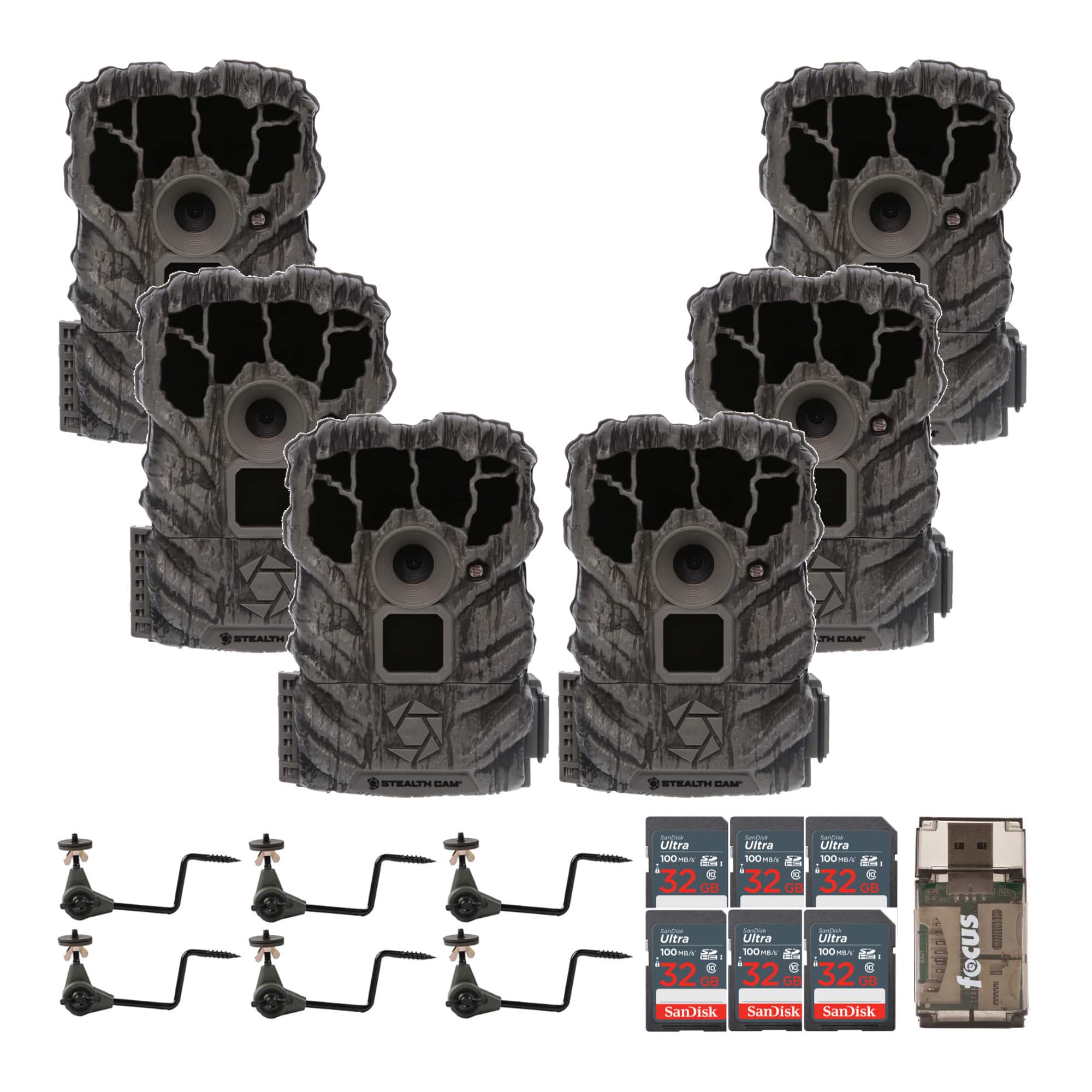 Stealth Cam - Browtine 14MP Camera (6-Pack) Bundle