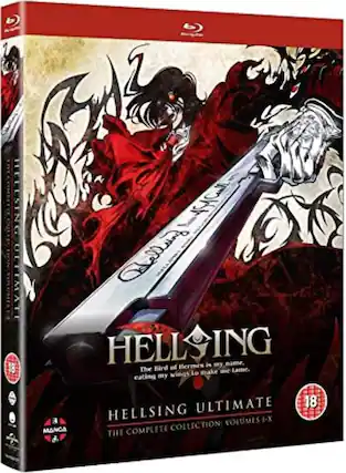 Front. Hellsing Ultimate: Complete Collection 1 - 10 - Complete Series - BLU-RAY.