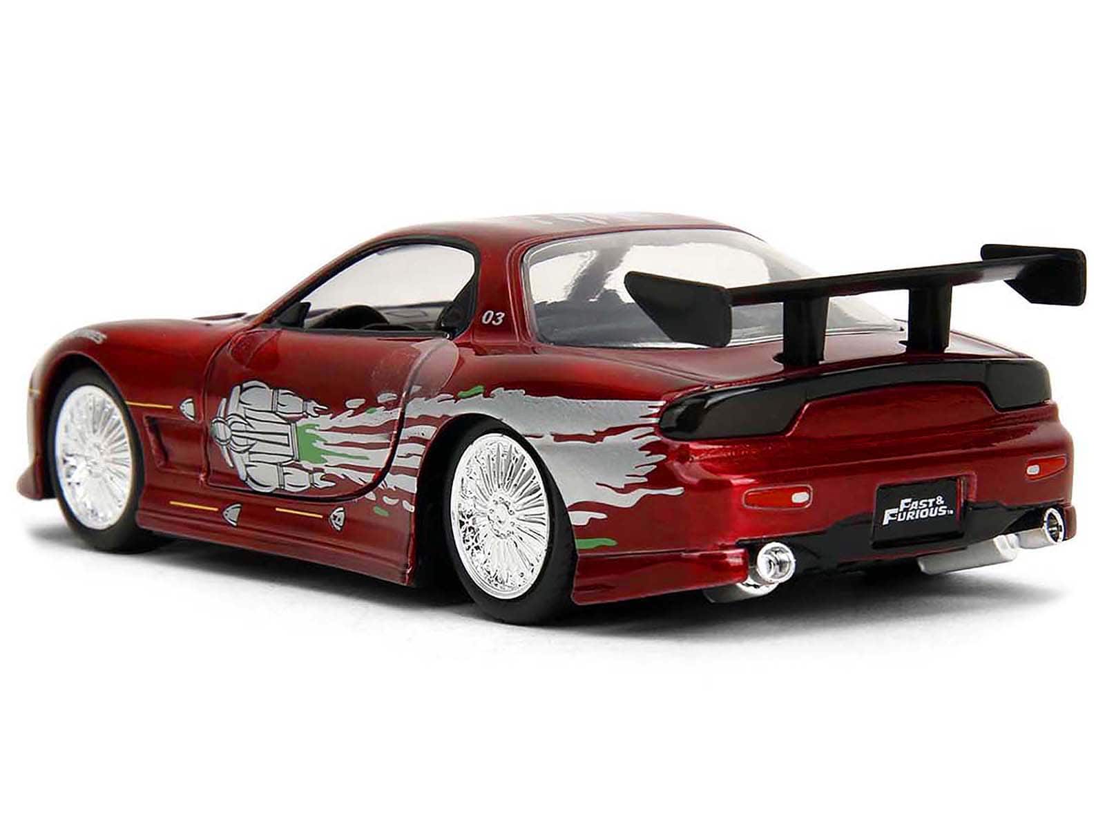Dom's Mazda RX 7 Candy Red with Graphics 
