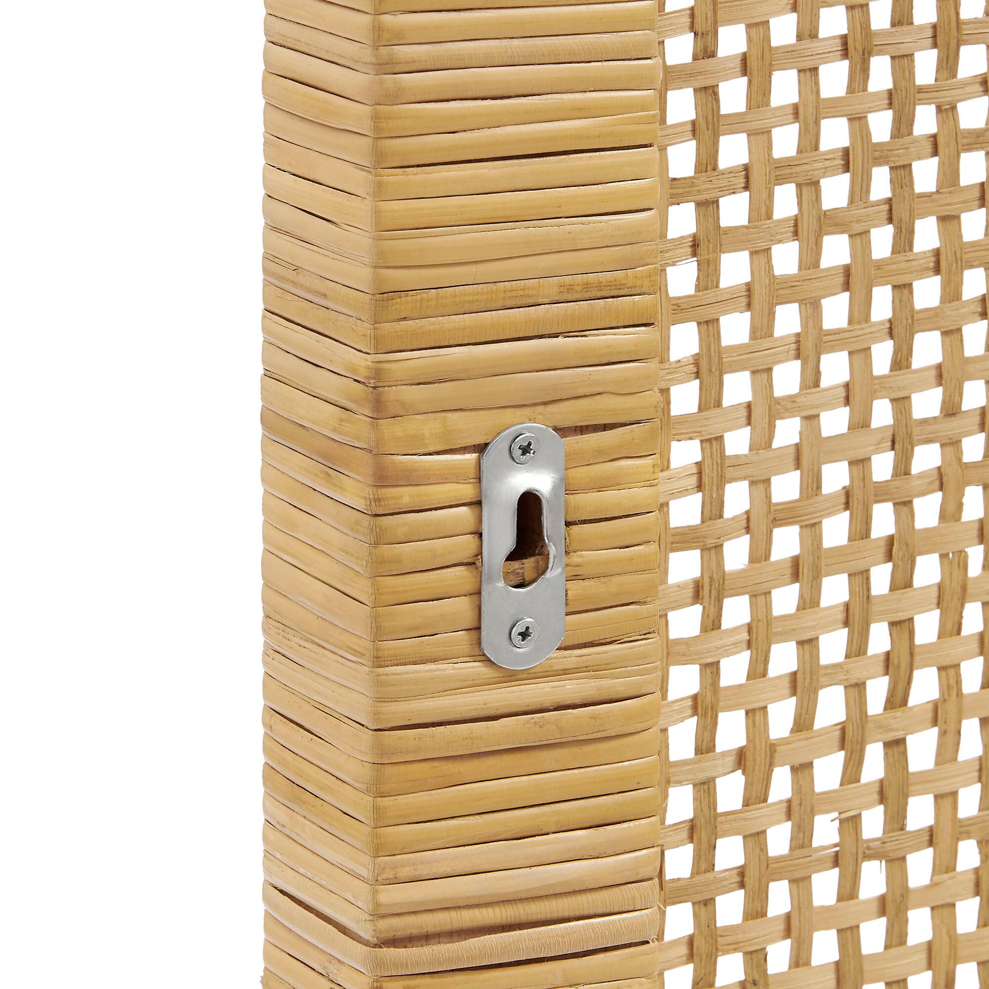 Alt View 5. Modway - Sandy Wall Mounted Wood and Rattan Headboard by Modway - Natural Rattan.