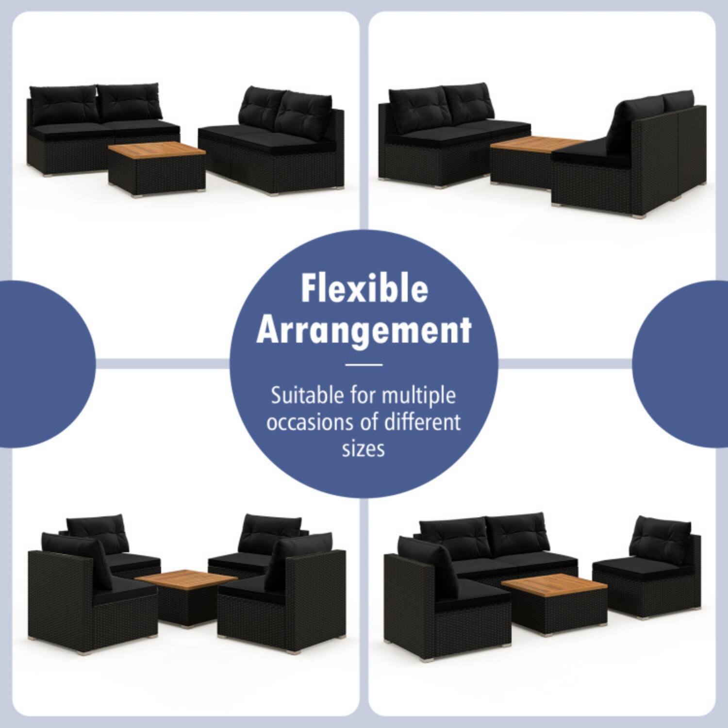 Flexible Arrangement  
Suitable for multiple occasions of different sizes