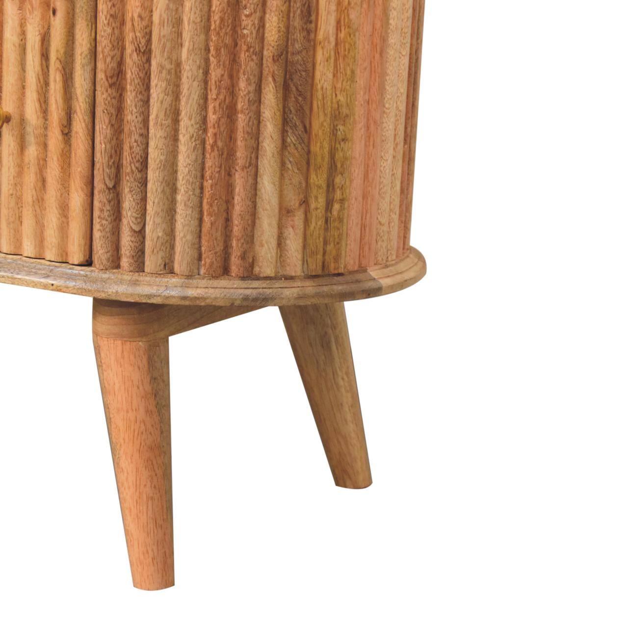 Alt View 4. Artisan Furniture - Artisan Furniture Solid Wood Soba Nordic Chest, 3 Drawers, Brown - Brown.