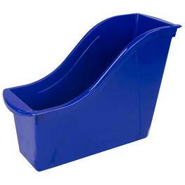 Storex - Small Book Bin, Blue