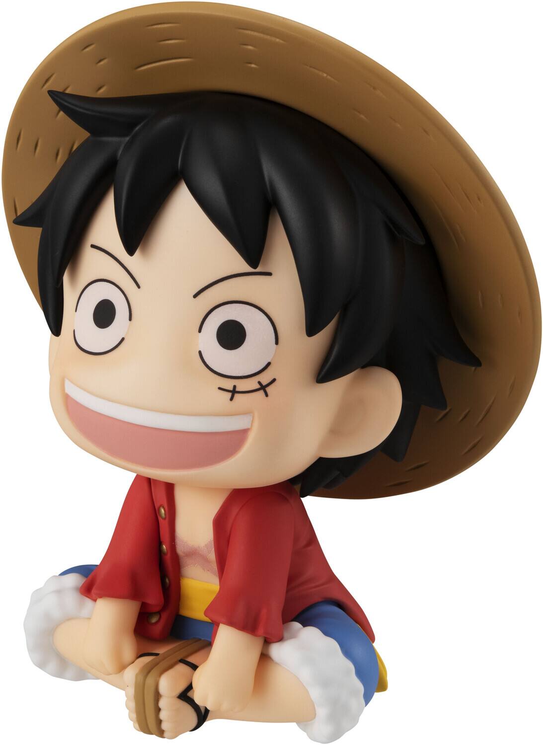 Alt View 3. Bandai - Megahouse One Piece Monkey D Luffy Lookup figure   - COLLECTIBLES - Multicolor.