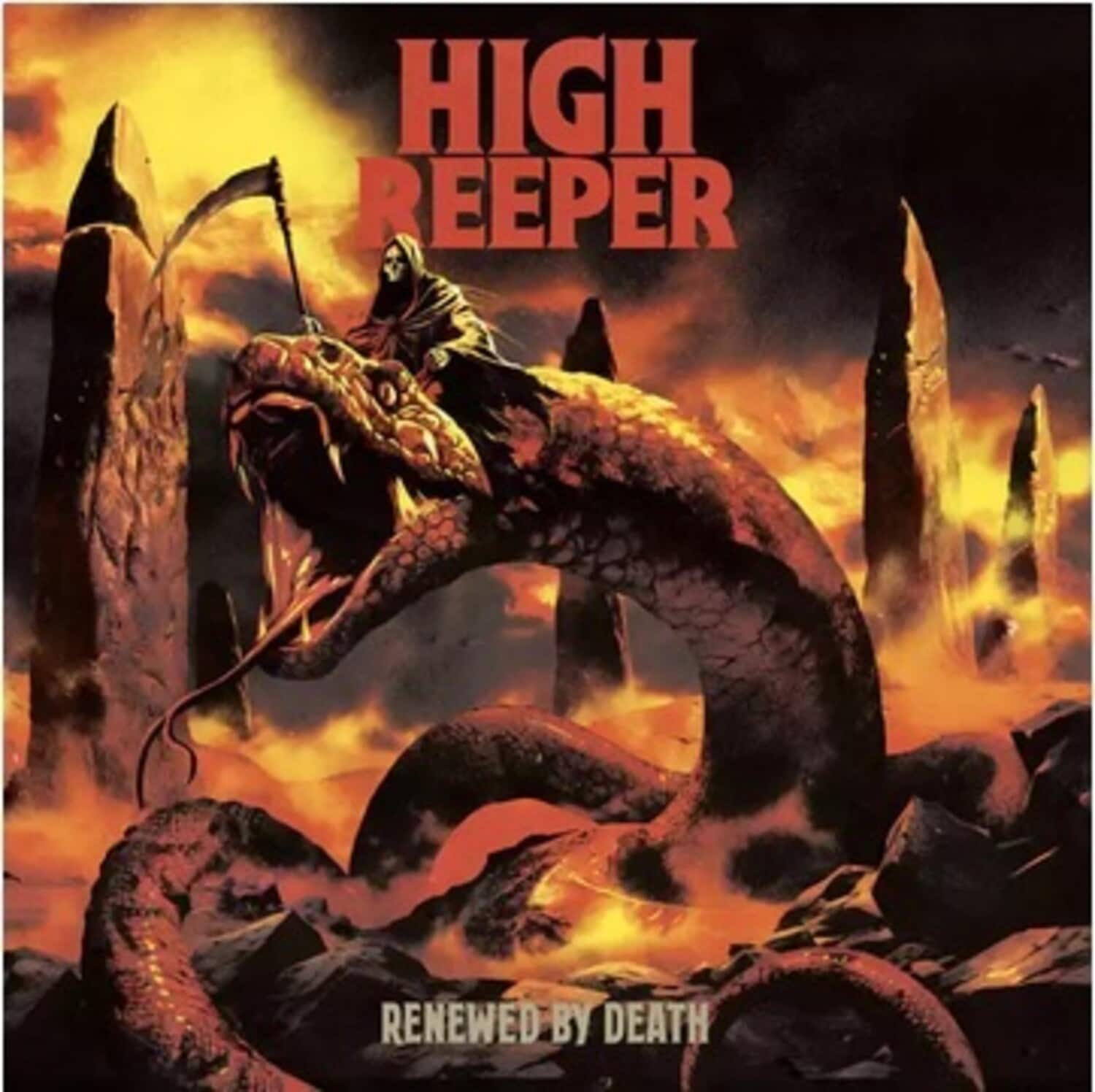 High Reeper - Renewed By Death  - VINYL LP