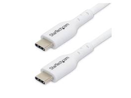 StarTech.com - StarTech 3ft White USB-C Cable, 60W PD, USB 2.0, TPE Jacket, M/M
